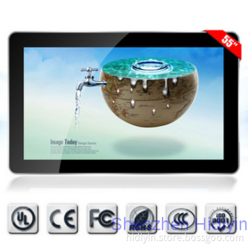 Hot sale 55 inch network advertising player with CE/ROHS